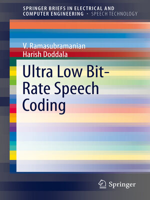 cover image of Ultra Low Bit-Rate Speech Coding